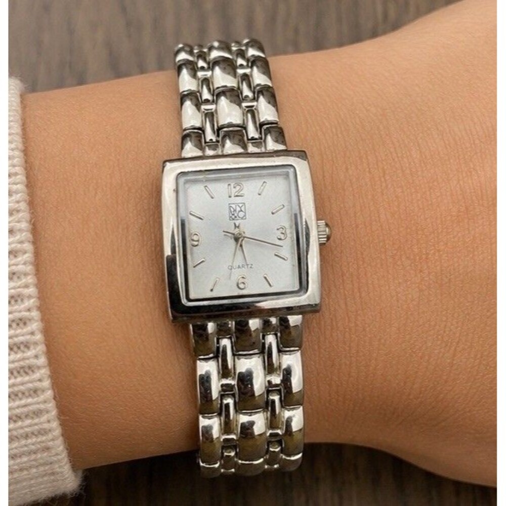 NY&C Women's Dainty Watch Square Face Stainless Steel Working